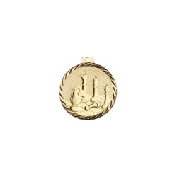 NZ04 Médaille sportive métal